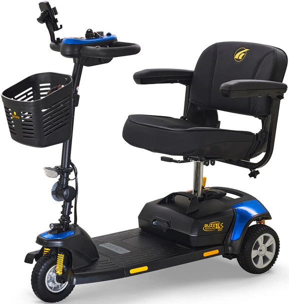 Buzzaround XLS-HD 3-Wheel Mobility Scooter (GB121C-SHZ) By Golden