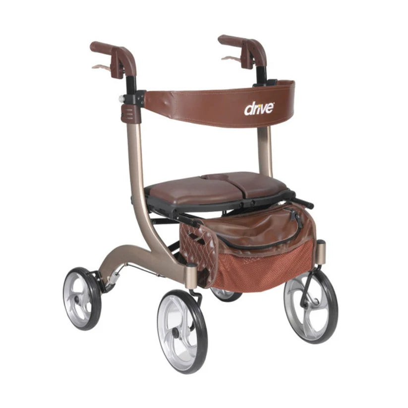 Nitro DLX Euro Style Rollator (RTL10266BL-HS) By Drive