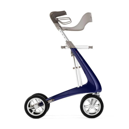 ByACRE European-Style Carbon Fiber Rollator 16.5 Regular Seat & Backrest (BYA110MDB) By Medline