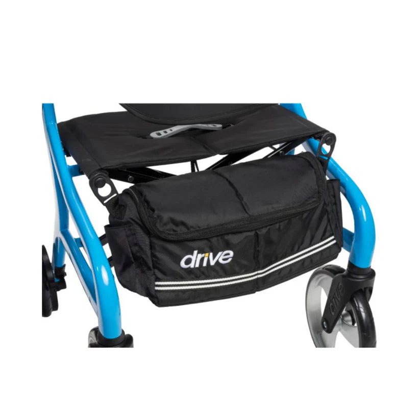 Nitro Sprint Foldable Rollator Walker With Seat (102662BL) By Drive