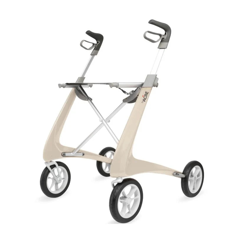 ByACRE Ultralight Carbon Fiber Rollator 18.5 (BYA100LGBK-R-W) By Medline