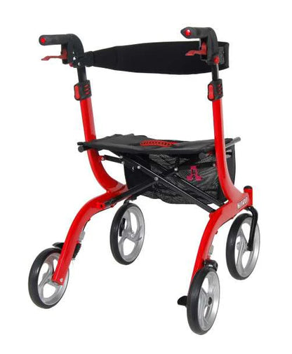 Nitro Euro Style Aluminum Rollator-Walker With Seat RTL10266-BK By Drive