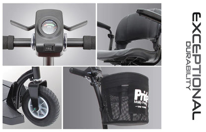 Go-Go® ES 2, 3 Wheel Mobility Scooter (S81) By Pride