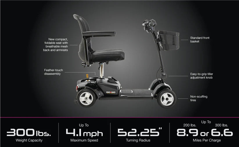 Go Go Ultra X 4-Wheel S49 by Pride Mobility