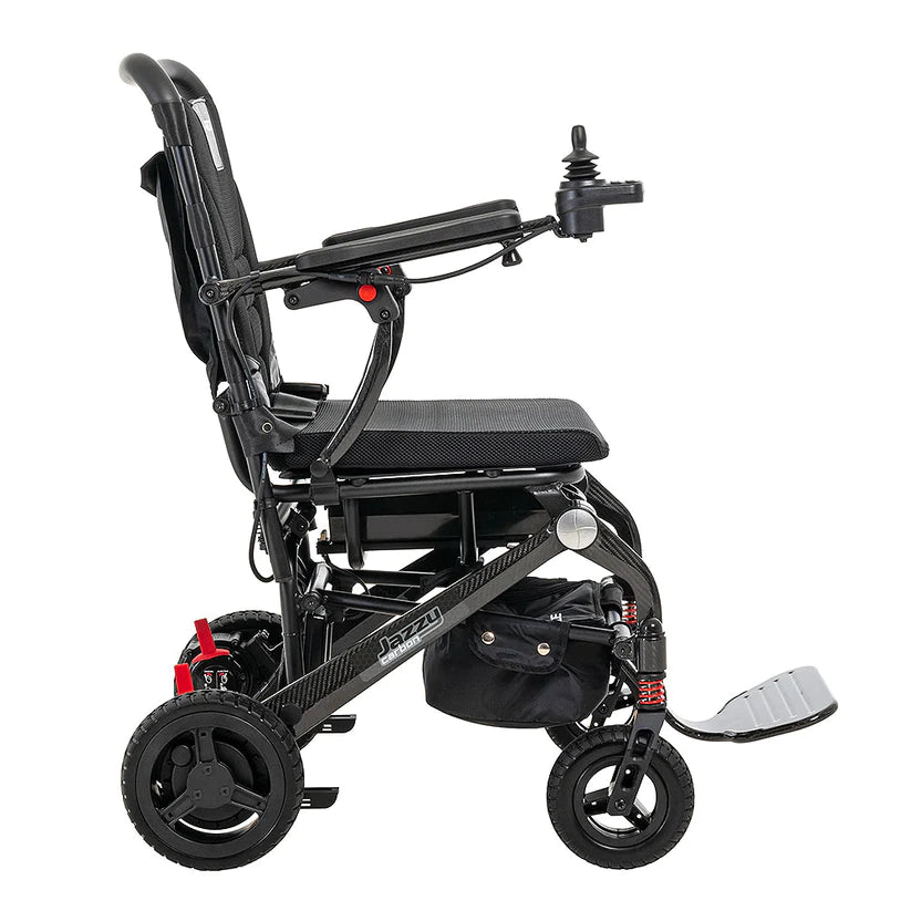 Pride Jazzy Carbon Travel Power Wheelchair