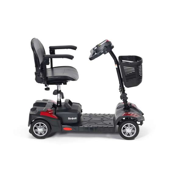 Drive Medical Scout-LT4 Compact Travel Power Scooter 4 Wheel