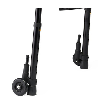 Medline Folding Trigger Walker with 5" Wheels (MDS86410TRIG) By Medline